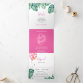 Invitation de mariage de destination (Intérieur)