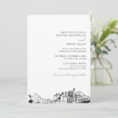 Invitation de mariage de destination de Jacksonvil (Debout devant)