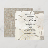 Invitation de mariage de douche de nuptiale de dol (Devant / Derrière)