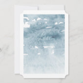 Invitation de mariage de Driftwood Arbor Beach (Dos)