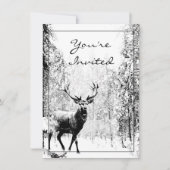 Invitation de mariage de fête de enterrement de vi (Devant)