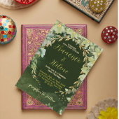 Invitation de mariage de jardin