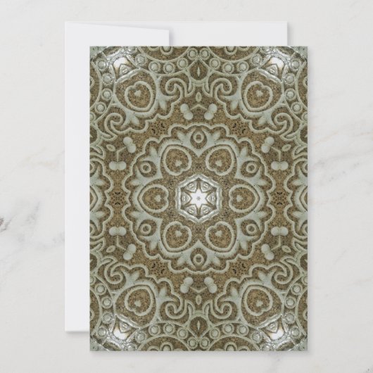 Invitation de mariage de l'âge de pierre  (Devant)