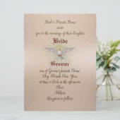 Invitation de mariage de l'Esprit Saint (Debout devant)