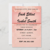 INVITATION DE MARIAGE DE LUXE (Devant)