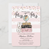 Invitation de mariage de Miss à Mrs (Devant)