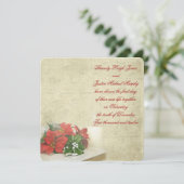 Invitation de mariage de Noël (Debout devant)