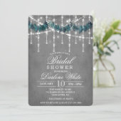 Invitation de mariage de Noël en hiver (Debout devant)