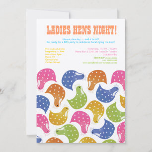 invitation de mariage de partie de Bachelorette de