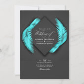 Invitation de mariage de plage d'été (Devant)