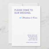 Invitation de mariage d'esprit libre (Devant)