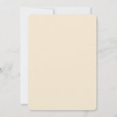 Invitation de mariage Destination Aquarelle Carte (Dos)