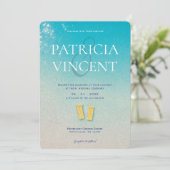 Invitation de mariage d'été (Debout devant)