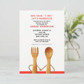 Invitation de mariage d'été (Debout devant)
