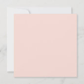 invitation de mariage d'hiver (Dos)