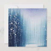 Invitation de mariage d'hiver (Dos)