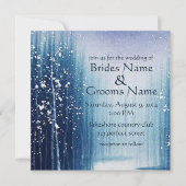 Invitation de mariage d'hiver (Devant)