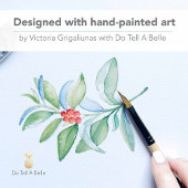 Invitation de mariage d'hiver avec code QR