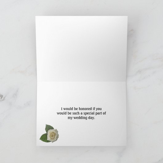 Invitation de mariage du lecteur (Intérieur)