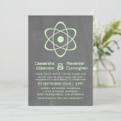 Invitation de mariage du tableau de bord atomique (Debout devant)