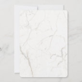 Invitation de mariage élégante (Dos)