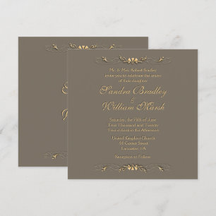 Invitation de mariage élégante