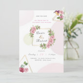 Invitation de mariage élégante (Debout devant)