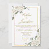 Invitation de mariage élégante (Devant)