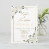 Invitation de mariage élégante (Debout devant)