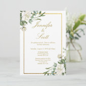 Invitation de mariage élégante (Debout devant)