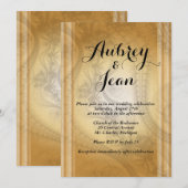 Invitation de mariage élégante (Devant / Derrière)
