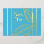 Invitation de mariage élégante (Recto)