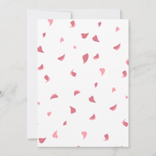 Invitation de mariage élégante (Dos)