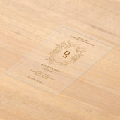 Invitation de mariage élégante (Poser)