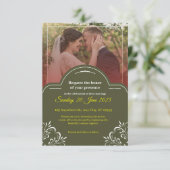 Invitation de mariage élégante – Classique (Debout devant)