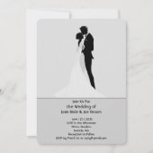 Invitation de mariage élégante moderne (Devant)