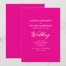 Invitation de mariage élégante SIMPLE CLASSIQUE ro