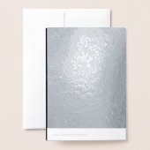 Invitation de mariage élégante sous les étoiles Mo (Derrière avec enveloppe)