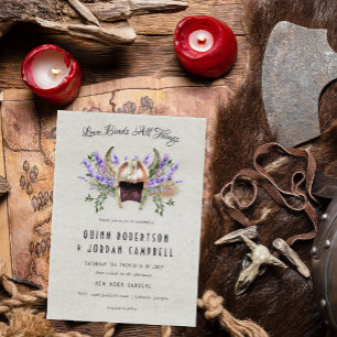 Invitation de mariage élégante Viking