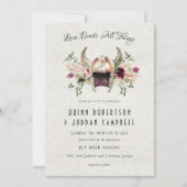 Invitation de mariage élégante Viking (Devant)