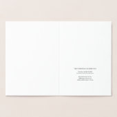 Invitation de mariage en feuille d'Arbaic Mahabah (Intérieur)