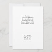 Invitation de mariage en pierre précieuse Rubis Da (Dos)