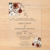 invitation de mariage en terre cuite (Recto)