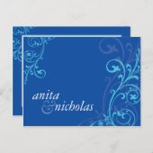 INVITATION DE MARIAGE :: fabuleux 6 (Devant / Derrière)