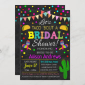 Invitation de mariage Fiesta (Devant / Derrière)