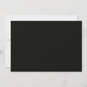 Invitation de mariage | Fleur d'Iris Pourgpre Dama (Dos)