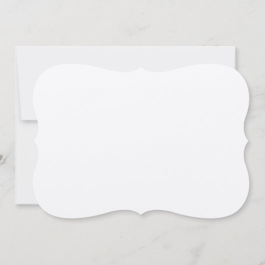 Invitation de mariage - Flores du champ (Dos)