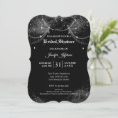 Invitation de mariage gothique Halloween (Debout devant)