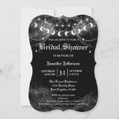 Invitation de mariage gothique Halloween (Devant)