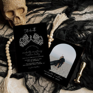 Invitation de mariage gothique, Moody Jusqu'à la m